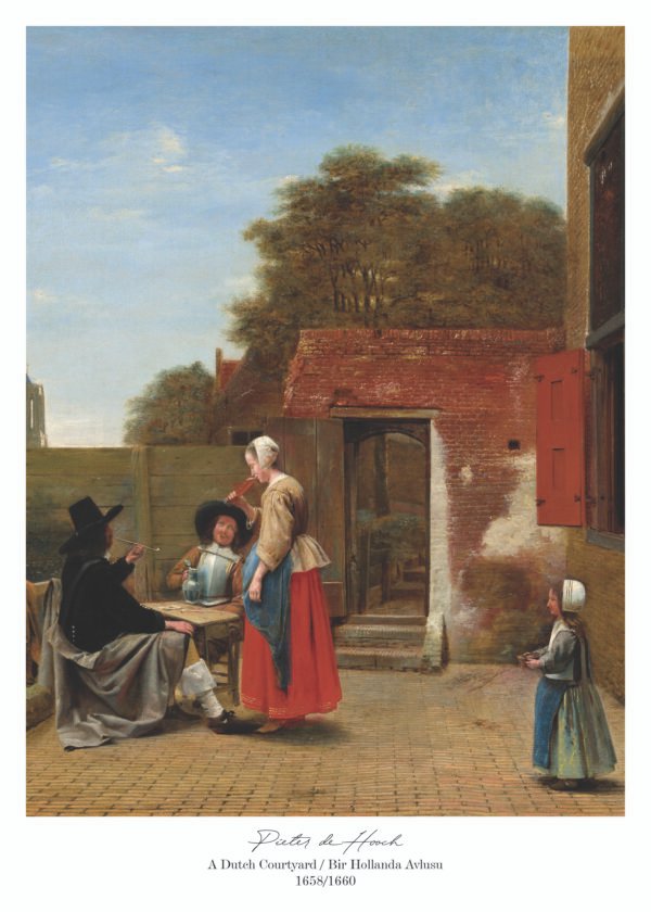 Bir Hollanda Avlusu - 1658 - Pieter de Hooch