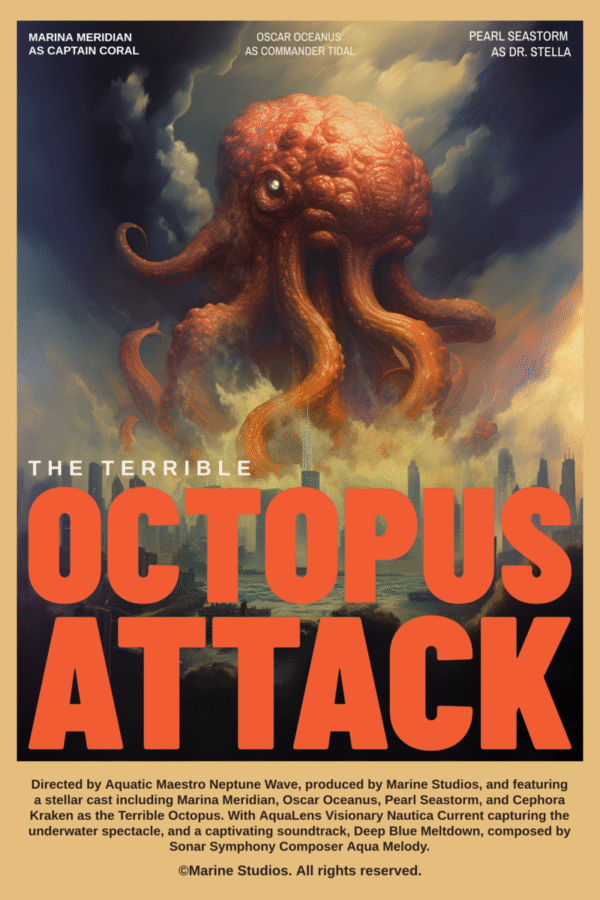 Retro Cinema - Octopus Attack